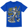 Jordan 14 “Laney” DopeSkill Varsity Royal T-Shirt Gettin Bored With This Money Graphic Streetwear