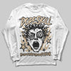 TAN Sneakers DopeSkill Long Sleeve T-Shirt Root of Evil Graphic Streetwear - White