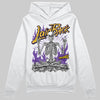 PURPLE Sneakers DopeSkill Hoodie Laid Back Graphic Streetwear - White