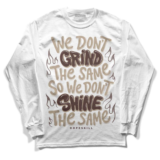 Jordan 1 High OG “Latte” DopeSkill Long Sleeve T-Shirt Grind Shine Graphic Streetwear - White 