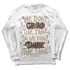 Jordan 1 High OG “Latte” DopeSkill Long Sleeve T-Shirt Grind Shine Graphic Streetwear - White 