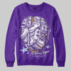 Jordan 5 OG “Grape” DopeSkill Sweatshirt Money Longer Graphic Streetwear - Purple