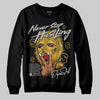 Jordan 5 'Tokyo' DopeSkill Sweatshirt Never Stop Hustling Graphic Streetwear - Black