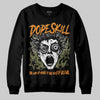Olive Sneakers DopeSkill Sweatshirt Root of Evil Graphic Streetwear - Black