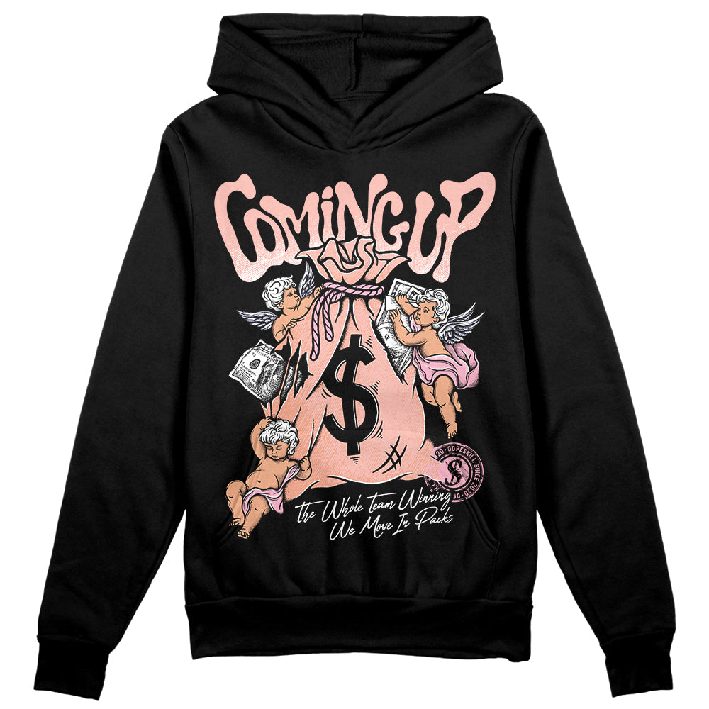 Jordan 11 Low “Legend Pink” DopeSkill Hoodie Sweatshirt Money Bag Coming Up Graphic Streetwear - Black