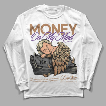 Jordan 6 WMNS Gore-Tex Brown Kelp DopeSkill Long Sleeve T-Shirt MOMM Graphic Streetwear - White