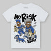 Jordan 3 “Lucky Shorts” DopeSkill Toddler Kids T-shirt No Risk No Story Graphic Streetwear - White