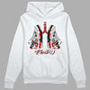 Jordan 4 Retro Red Cement DopeSkill Hoodie Sweatshirt Breathe Graphic Streetwear - White 