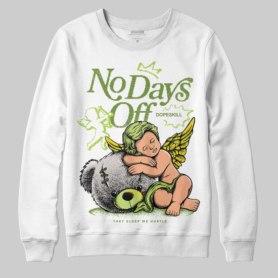 Dunk Low Pro SB 'Fruity Pack - Green Apple' DopeSkill Sweatshirt New No Days Off Graphic Streetwear - White