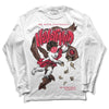 Dunk Low PRM Bacon DopeSkill Long Sleeve T-Shirt Nevermind Graphic Streetwear - White