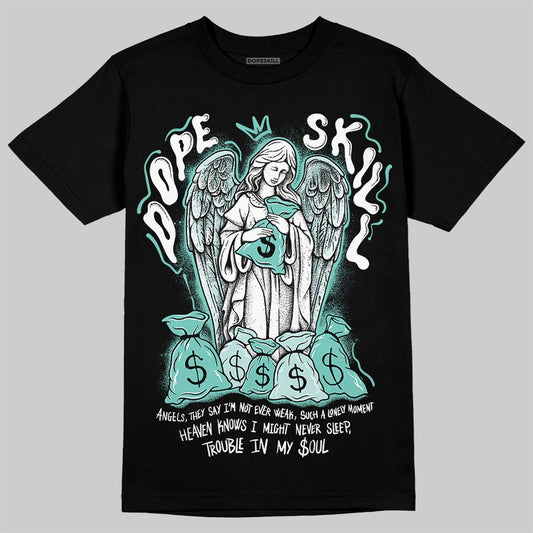 Jordan 11 Low "Igloo" DopeSkill T-Shirt Angels Graphic Streetwear - Black