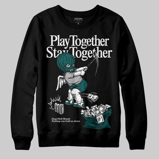 ASICS Gel-1130 'White Dark Neptune' DopeSkill Sweatshirt Play together, Stay together Graphic Streetwear - Black