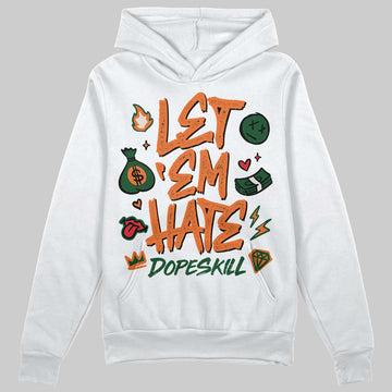 SoleFly x Air Jordan 3 “Fruits Of Our Labor” DopeSkill Hoodie Sweatshirt Let 'em Hate Graphic Streetwear - White