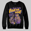PURPLE Sneakers DopeSkill Sweatshirt Fight For Right Graphic Streetwear - Black