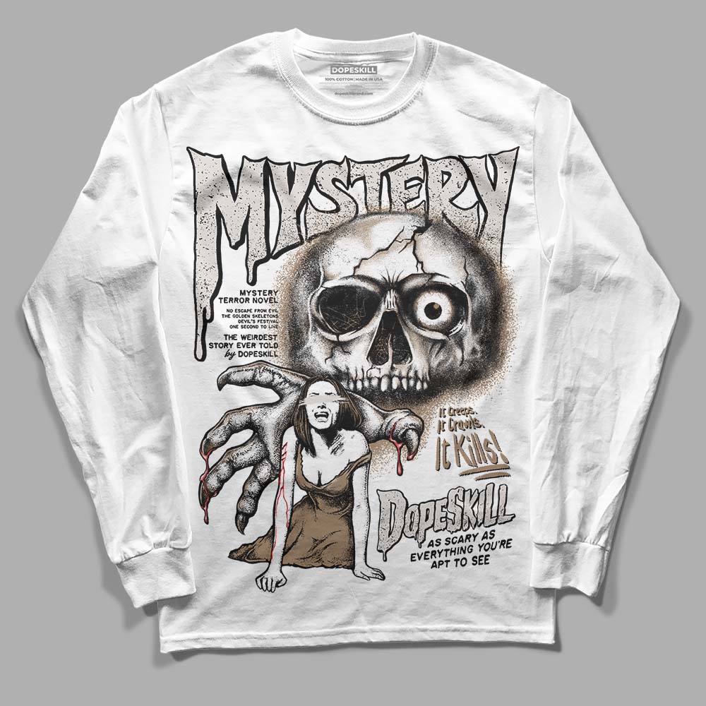 Jordan 5 SE “Sail” DopeSkill Long Sleeve T-Shirt Mystery Ghostly Grasp Graphic Streetwear - White