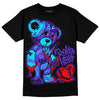 Jordan 6 "Aqua" DopeSkill T-Shirt Broken Heart Graphic Streetwear - Black 