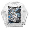 Jordan 6 “Reverse Oreo” DopeSkill Long Sleeve T-Shirt Resist Graphic Streetwear - White