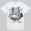 Vans Knu Stack Vintage Satin Dream Blue DopeSkill T-Shirt Trust No One Graphic Streetwear - White