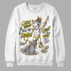 Jordan 6 “Yellow Ochre” DopeSkill Sweatshirt Gettin Bored With This Money Graphic Streetwear - White