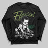 Foamposite Pro 'Pine Green' DopeSkill Long Sleeve T-Shirt Flexin' Graphic Streetwear - Black