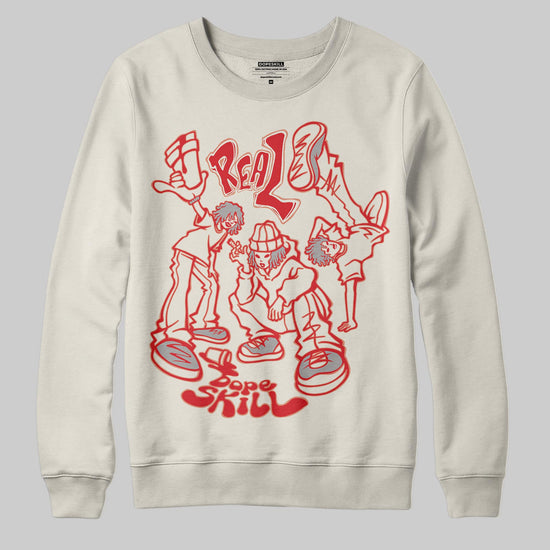 Jordan 1 Retro High OG “Sail” DopeSkill Sweatshirt Real Y2K Players Graphic Streetwear