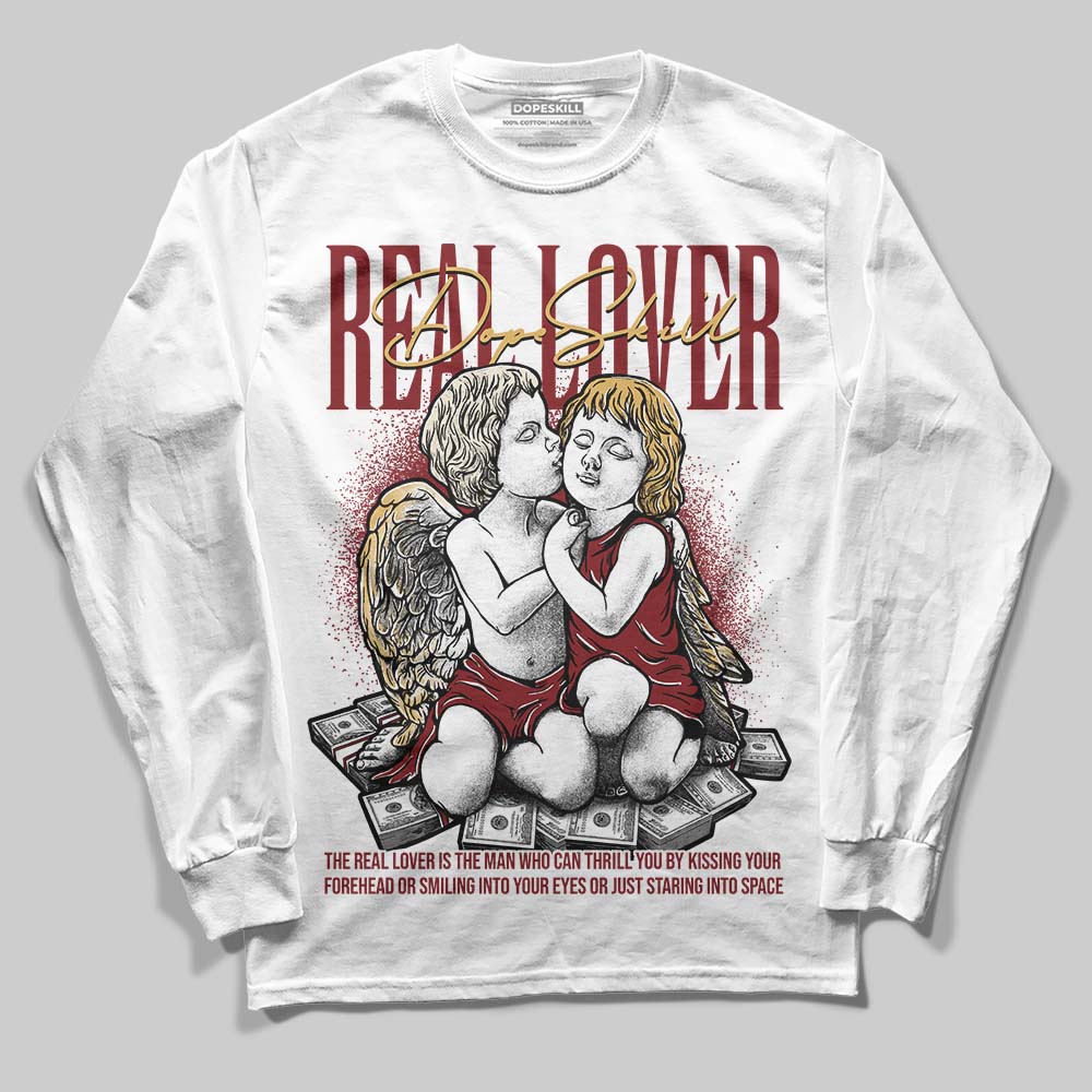 Dunk Low SE Sisterhood Sail Team Red W DopeSkill Long Sleeve T-Shirt Real Lover Graphic Streetwear - White