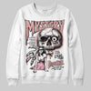 Jordan 1 Low OG “Rust Pink” DopeSkill Sweatshirt Mystery Ghostly Grasp Graphic Streetwear - White 