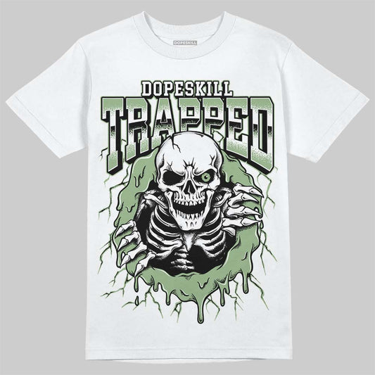 Jordan 4 Retro “Seafoam” DopeSkill T-Shirt Trapped Halloween Graphic Streetwear - White