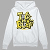 Jordan 11 Low 'Yellow Snakeskin' DopeSkill Hoodie Sweatshirt Talk Is Chip Graphic Streetwear - White