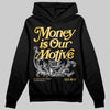 Jordan 12 "Phantom" DopeSkill Hoodie Sweatshirt Money Is Our Motive Typo Graphic Streetwear - Black