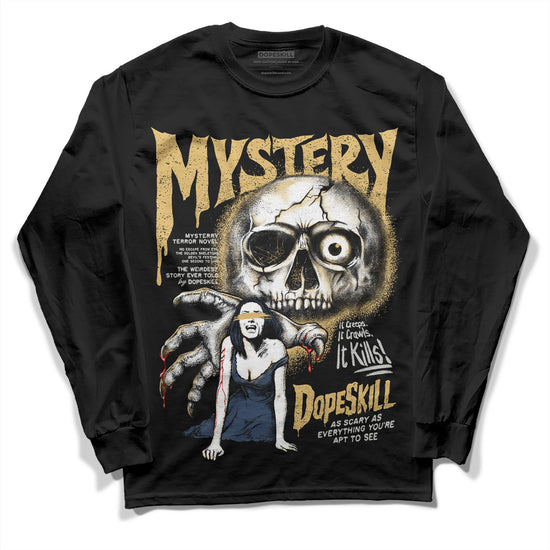 A Ma Maniere x Jordan 5 Dawn “Photon Dust” DopeSkill Long Sleeve T-Shirt Mystery Ghostly Grasp Graphic Streetwear - Black