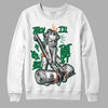 Green Sneakers DopeSkill Sweatshirt Then I'll Die For It Graphic Streetwear - White 