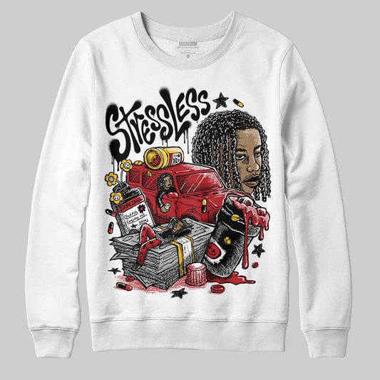 Jordan 14 Golf “Last Shot” DopeSkill Sweatshirt Stressless Graphic Streetwear - White
