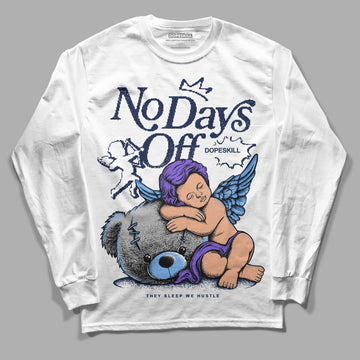 Jordan 5 SE “Georgetown” DopeSkill Long Sleeve T-Shirt New No Days Off Graphic Streetwear