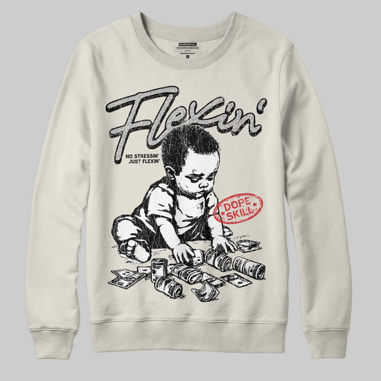 Jordan 1 Retro High OG “Sail” DopeSkill Sweatshirt Flexin' Graphic Streetwear