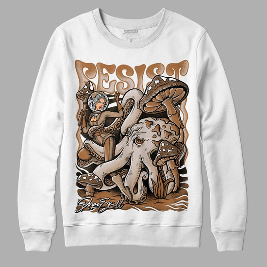 Jordan 3 Retro Palomino DopeSkill Sweatshirt Resist Graphic Streetwear - White