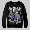 Jordan 1 Retro Low OG Zion Williamson Voodoo Alternate DopeSkill Sweatshirt No Risk No Story Graphic Streetwear - Black
