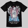 Jordan 3 GS “Cobalt Bliss” DopeSkill T-Shirt Angels Graphic Streetwear - Black