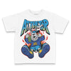 Royal Blue Sneakers DopeSkill Toddler Kids T-shirt At The Top Graphic Streetwear - White