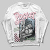 Jordan 4 Retro Valentine's Day (2026) (GS) DopeSkill Long Sleeve T-Shirt Pocket Change Graphic Streetwear - White