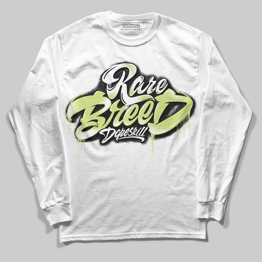 Jordan 5 “Luminous Green” DopeSkill Long Sleeve T-Shirt Rare Breed Type Graphic Streetwear - WHite