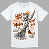 Jordan 12 Retro Brilliant Orange DopeSkill T-Shirt Gettin Bored With This Money Graphic Streetwear - White