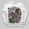 Jordan 10 Retro Shadow (2025) DopeSkill Long Sleeve T-Shirt Stressless Graphic Streetwear - White