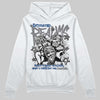Jordan 9 Retro 'Flint Grey' 2026 DopeSkill Hoodie Sweatshirt Distorted Realms Graphic Streetwear - White 