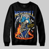 Royal Blue Sneakers DopeSkill Sweatshirt NeverFull Graphic Streetwear - Black