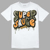 Jordan 5 "Olive" DopeSkill T-Shirt Super Sauce Graphic Streetwear - White 