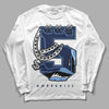 Jordan 5 SE “Georgetown” DopeSkill Long Sleeve T-Shirt No.5 Graphic Streetwear