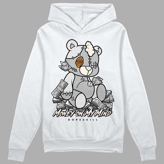 Dunk Low Cool Grey DopeSkill Hoodie Sweatshirt MOMM Bear Graphic Streetwear - White 