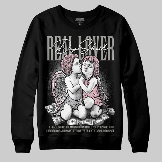 Air Max 95 OG “Pink Foam” DopeSkill Sweatshirt Real Lover Graphic Streetwear - Black