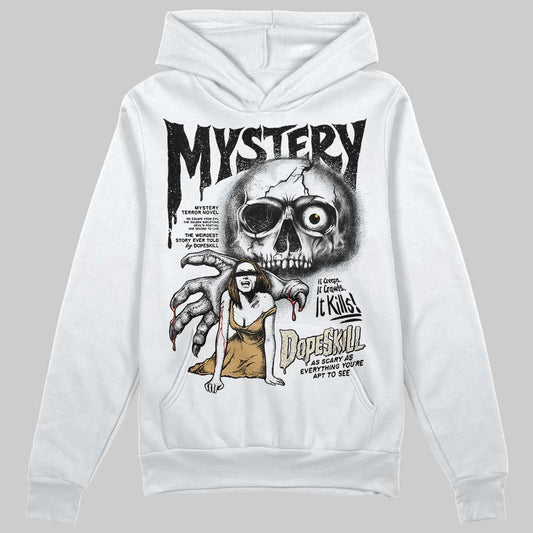 Jordan 5 Retro Reverse Metallic DopeSkill Hoodie Sweatshirt Mystery Ghostly Grasp Graphic Streetwear - White